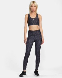 1 VA Essential Workout Leggings Grey AVJNP00123 RVCA