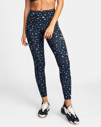 0 VA Essential Workout Leggings Grey AVJNP00123 RVCA