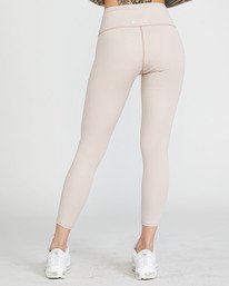 5 VA Essential Workout Leggings Beige AVJNP00123 RVCA