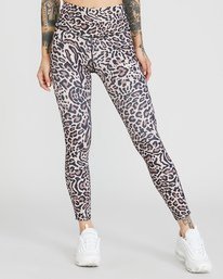 0 VA Essential Workout Leggings Beige AVJNP00123 RVCA
