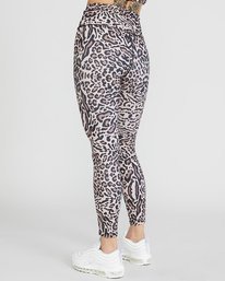 3 VA Essential Workout Leggings Beige AVJNP00123 RVCA