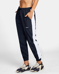 2 VELOCITY STRETCH TRACK PANT Black AVJNP00126 RVCA