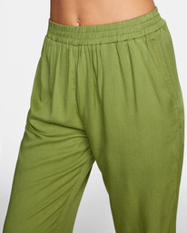 5 New Yume Beach Pants Green AVJNP00131 RVCA