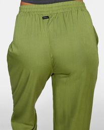 6 New Yume Beach Pants Green AVJNP00131 RVCA