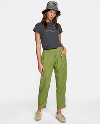 1 New Yume Beach Pants Green AVJNP00131 RVCA