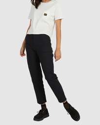 7 Recession Workwear Pant White AVJNP00138 RVCA