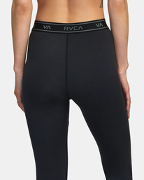 7 Base Workout Leggings Black AVJNP00147 RVCA