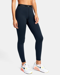 4 Base Workout Leggings Black AVJNP00147 RVCA