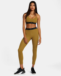 1 Base Workout Leggings Brown AVJNP00147 RVCA