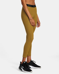 3 Base Workout Leggings Brown AVJNP00147 RVCA