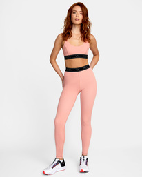 2 Base Workout Leggings Pink AVJNP00147 RVCA