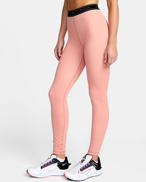 3 Base Workout Leggings Pink AVJNP00147 RVCA