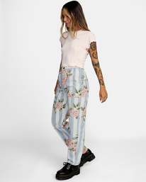 1 Scrunchie High Waist Pants White AVJNP00167 RVCA