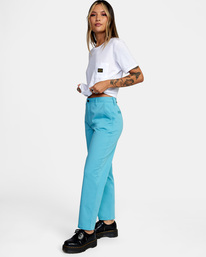 1 Week-end Stretch Chino Pants Grey AVJNP00178 RVCA