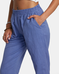 6 New Yume Woven Pants Purple AVJNP00179 RVCA