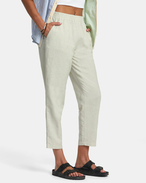 3 New Yume Woven Pants Grey AVJNP00179 RVCA