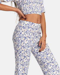6 Drip High-Waisted Pants Purple AVJNP00181 RVCA