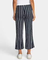 rvca, Drip High-Waisted Pants, RVCA BLACK (rvb) Drip - Cropped Trousers for Women AVJNP00181