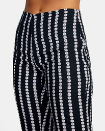 7 Drip High-Waisted Pants Black AVJNP00181 RVCA