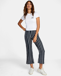 2 Drip High-Waisted Pants Black AVJNP00181 RVCA