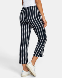 4 Drip High-Waisted Pants Black AVJNP00181 RVCA