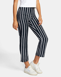 5 Drip High-Waisted Pants Black AVJNP00181 RVCA