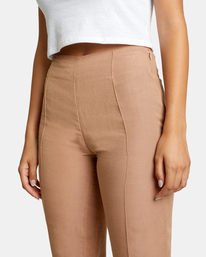 6 Drip High-Waisted Pants White AVJNP00181 RVCA