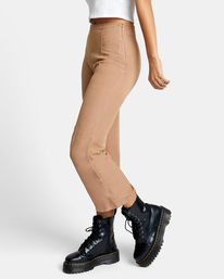 2 Drip High-Waisted Pants White AVJNP00181 RVCA