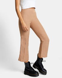4 Drip High-Waisted Pants White AVJNP00181 RVCA