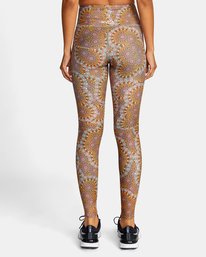 rvca, Kelsey Brookes VA Essential Leggings, MUSCIMOL GOLD (wbv6) Kelsey Brookes VA - High Waist Workout Leggings for Women AVJNP00184