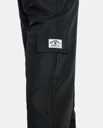 8 Swish Cargo Track Pants Black AVJNP00193 RVCA