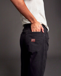 3 Ballin Chain Woven Pants Blue AVJNP00212 RVCA