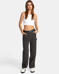 6 Ballin Chain Woven Pants Blue AVJNP00212 RVCA