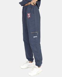 2 Maxwell Sweatpants Blue AVJNP00217 RVCA