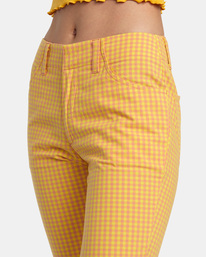 7 Kennedy - Cropped Trousers for Women Orange AVJNP00233 RVCA
