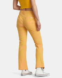 5 Kennedy - Cropped Trousers for Women Orange AVJNP00233 RVCA