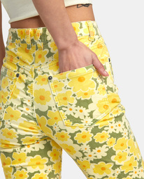 7 Groove Corduroy Pants Green AVJNP00234 RVCA