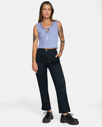 1 WEEKEND STRETCH PANTS Black AVJNP00239 RVCA