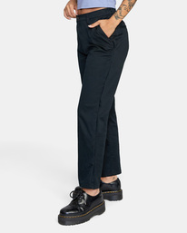2 Weekend Stretch Pants Black AVJNP00239 RVCA