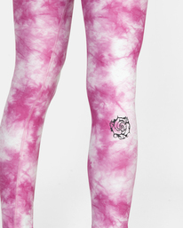 7 Thug Rose Essential - Leggings mit hohem Bund für Frauen Rosa AVJNP00242 RVCA