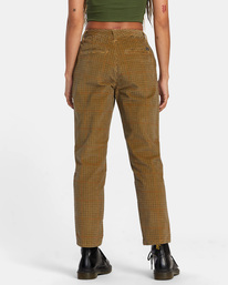 1 Weekend Cord - Corduroy Trousers for Women Beige AVJNP00272 RVCA