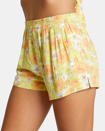 7 Sawyer Woven Shorts Yellow AVJNS00111 RVCA