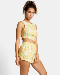 5 Sawyer Woven Shorts Yellow AVJNS00111 RVCA