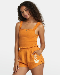 3 Sawyer Woven Shorts Orange AVJNS00111 RVCA
