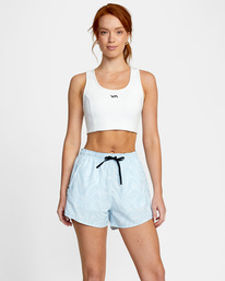 1 VA Essential Yogger Workout Shorts 3" Blue AVJNS00118 RVCA