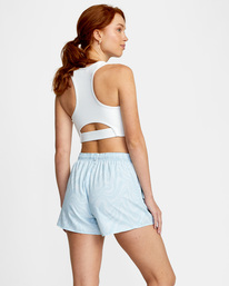 5 VA Essential Yogger Workout Shorts 3" Blue AVJNS00118 RVCA