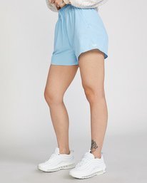 5 VA Essential Yogger Workout Shorts 3" Blue AVJNS00118 RVCA