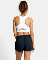 3 VA Essential Yogger Workout Shorts 3" Black AVJNS00118 RVCA