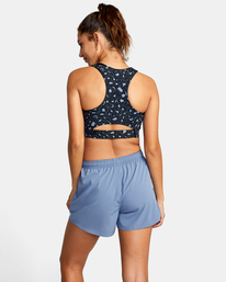 2 VA Essential Yogger Workout Shorts 3" Blue AVJNS00118 RVCA
