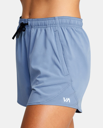 7 VA Essential Yogger Workout Shorts 3" Blue AVJNS00118 RVCA
